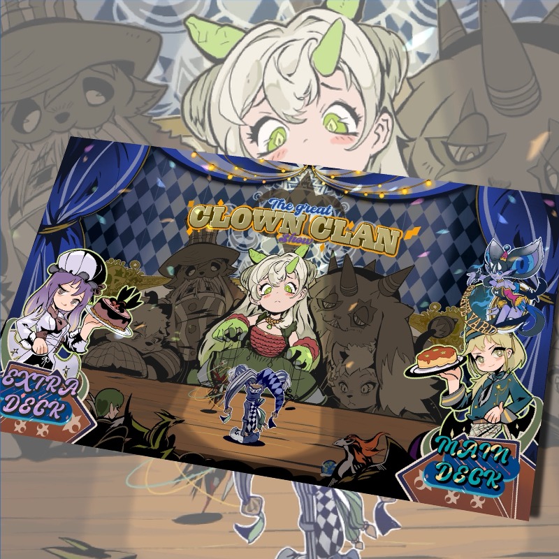 Yu-Gi-Oh! Clown Clan New Face  - Door Mat Blank 评论和价格