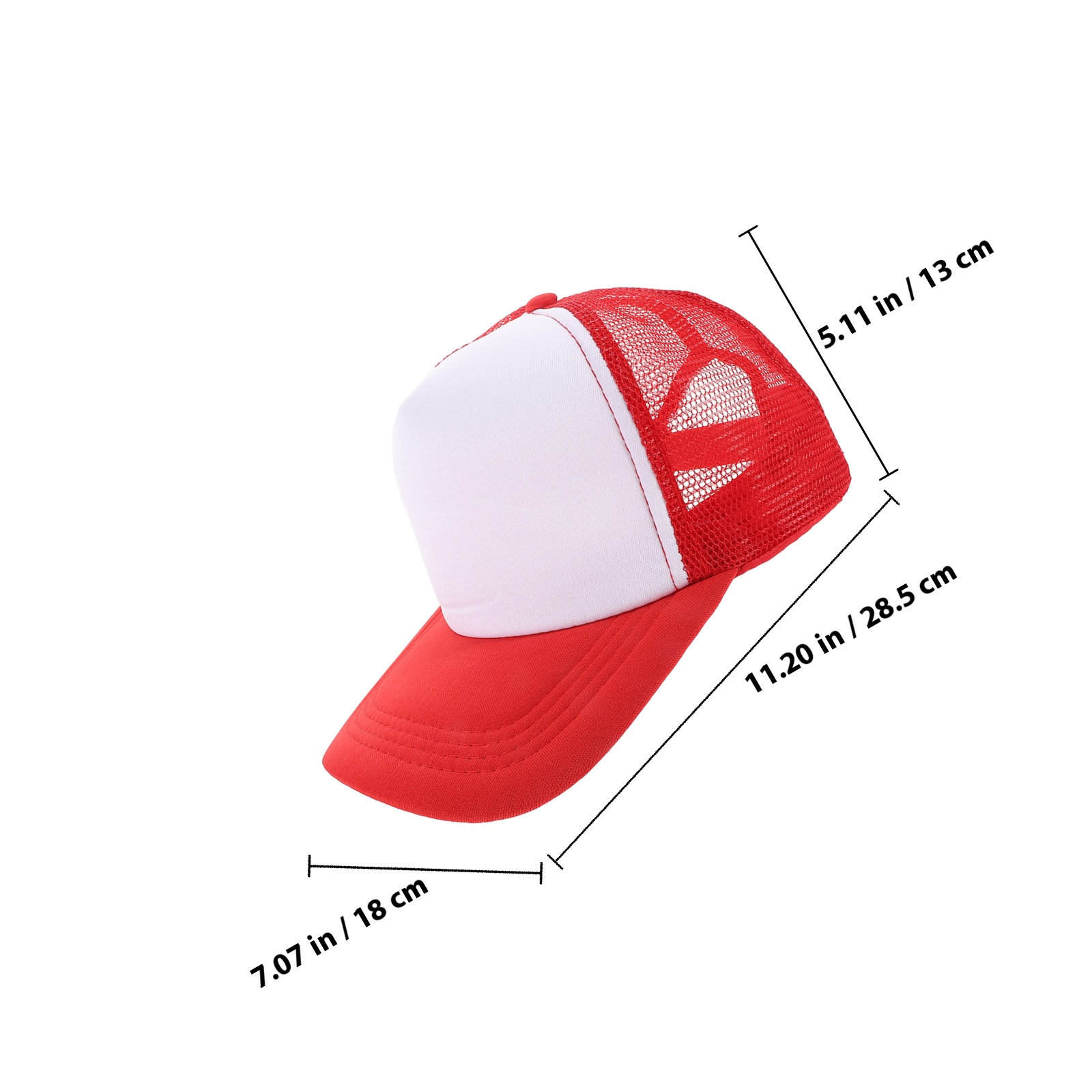 10Pcs Blank Mesh Baseball Caps - Hat Sublimation Blank 评论和价格