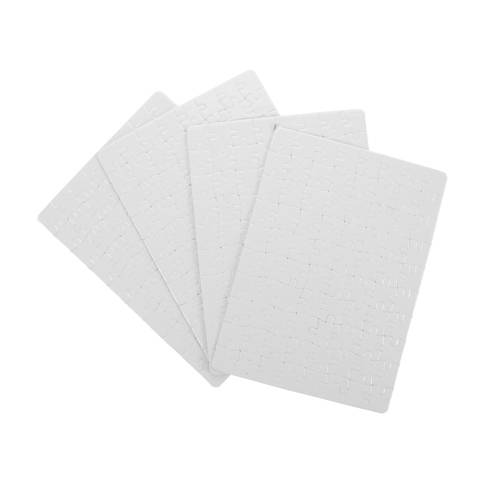 4Sheets Blank Puzzle Pieces fo - Puzzle Blank White 评论和价格