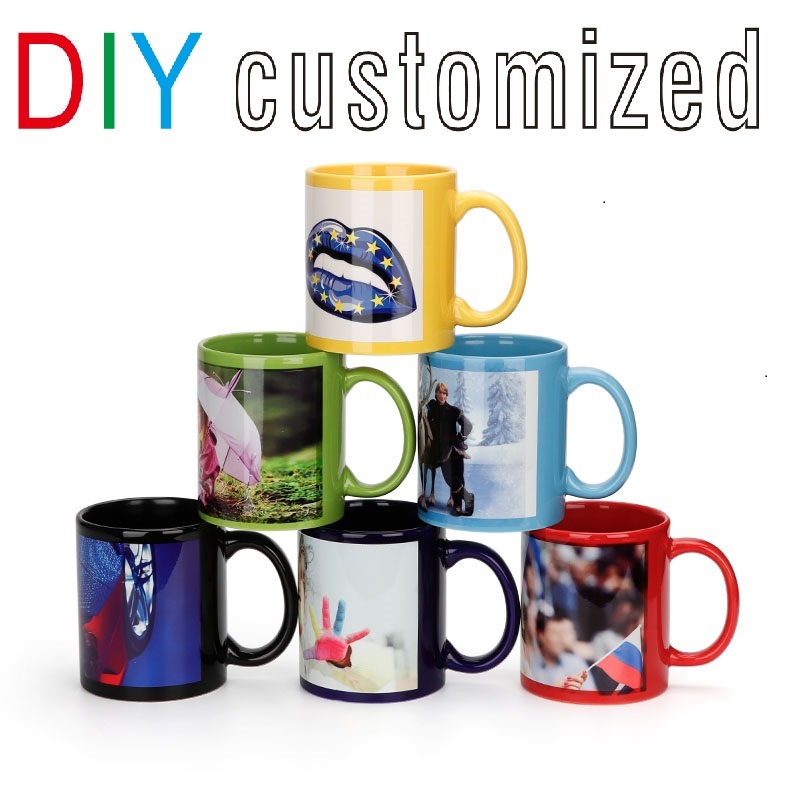DIY Customized 350ML 12oz Cera - Sublimation Mug White 评论和价格