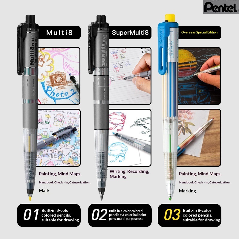 Original Japan Pentel Art Mult - Pentel Pen Energel 评论和价格