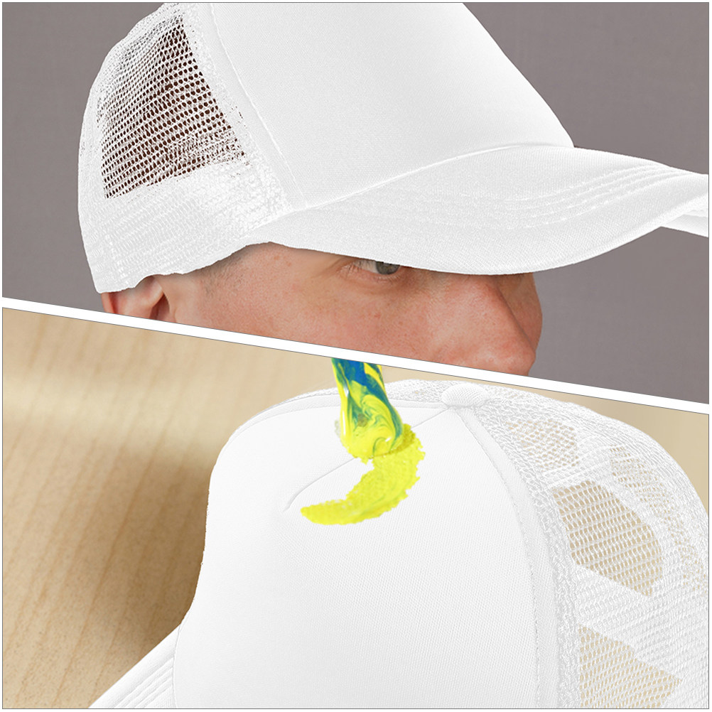 5Pcs Blank Baseball Cap Mesh B - Hat Sublimation Blank 评论和价格