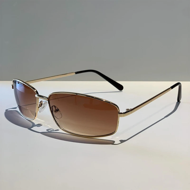 Women's y2k Sunglasses Stylish - Metal Photo Panel 评论和价格